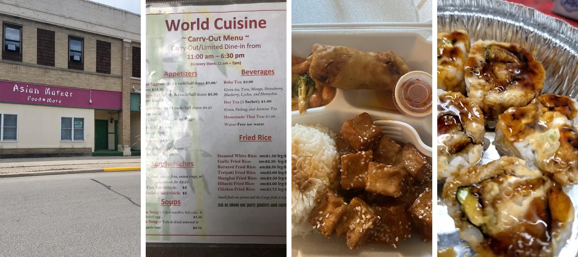Asian Market/World Cuisine Menu