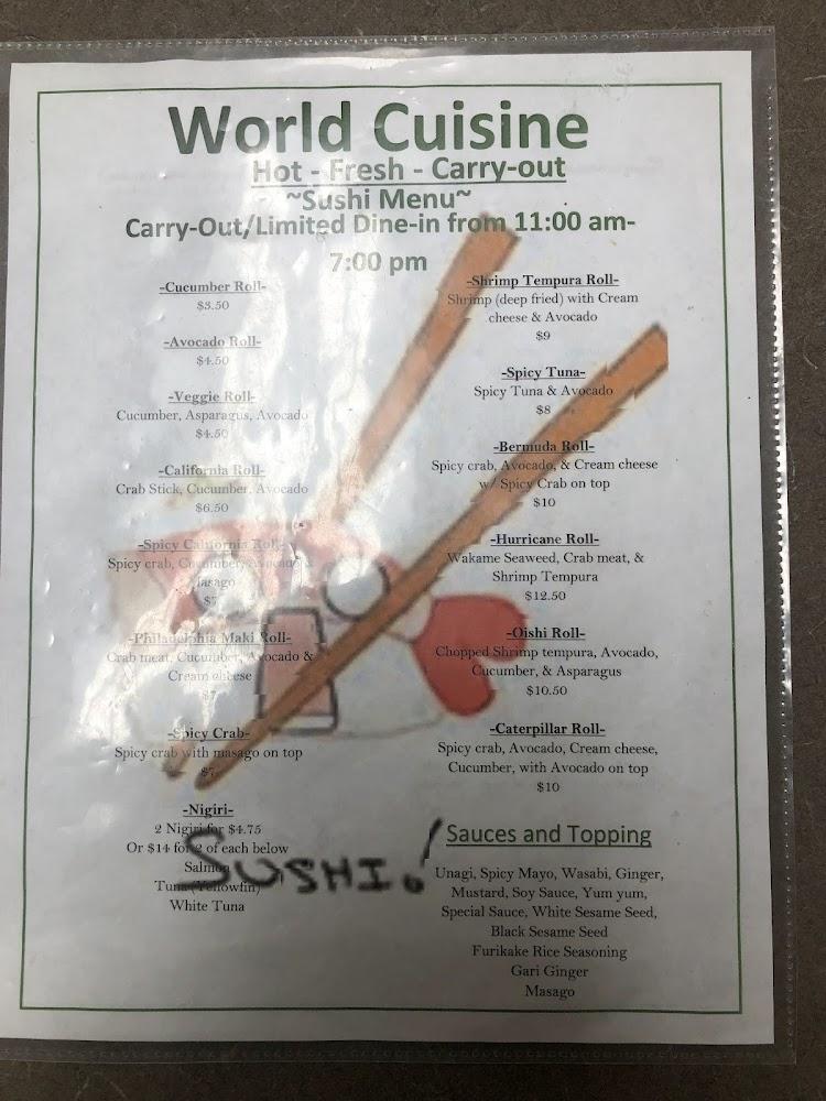 Asian Market/World Cuisine